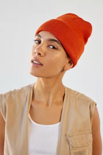 Faye Jersey Knit Beanie | Urban Outfitters (US and RoW)