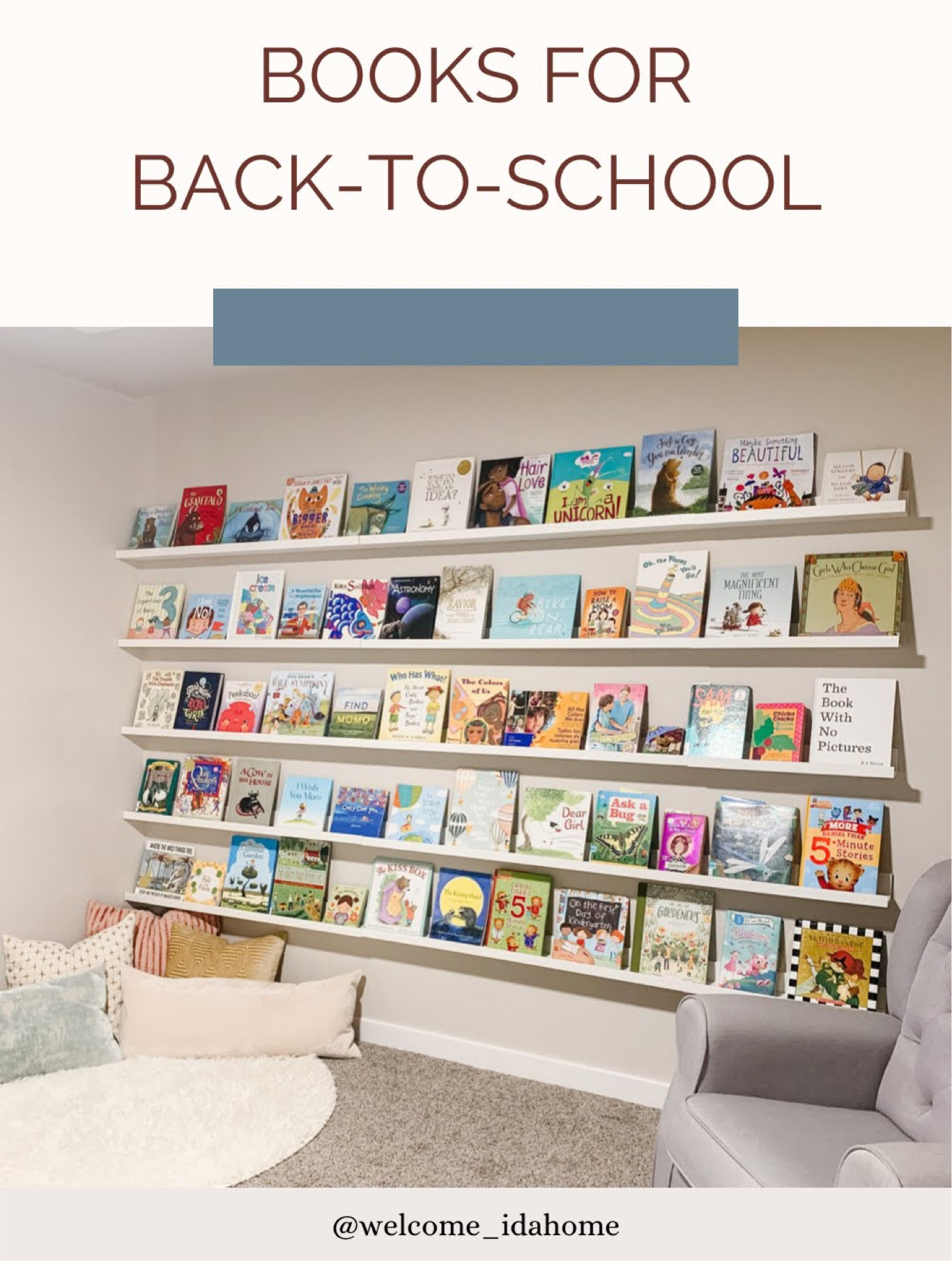 Picture books to prepare your kids for going back-to-school. Read together as a family whether they are starting Kindergarten or Middle School, we can all learn from these beautiful books  

#LTKkids #LTKBacktoSchool #LTKfamily