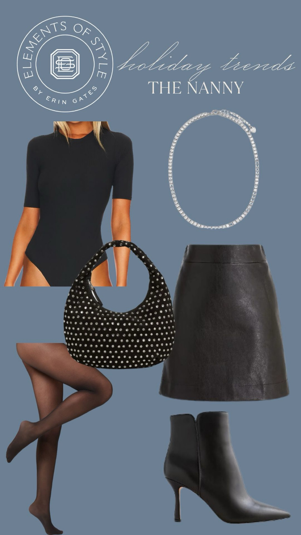 Inspired by The Nanny, this elegant and chic monochrome outfit with hints of sparkle is the perfect outfit for any holiday occasion. 


#LTKHoliday #LTKstyletip