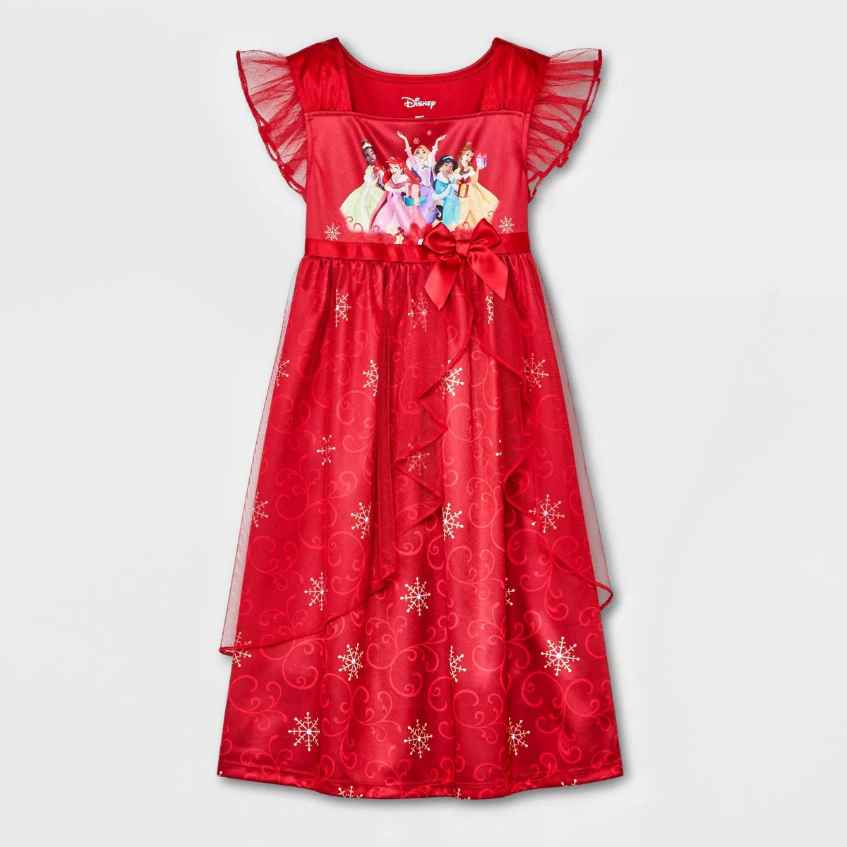 Toddler Girls' Disney Princess Fantasy NightGown - Red | Target