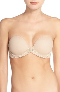 Click for more info about Feathers Underwire Plunge Strapless Bra