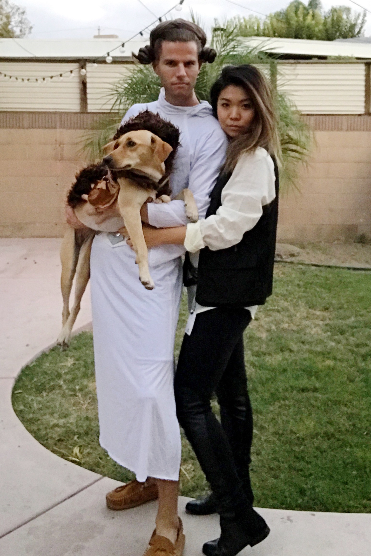 Star Wars Han Solo, Princess Leia and Chewbaca 

#LTKHalloween