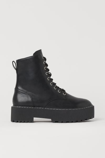 Chunky combat boots | H&M (UK, MY, IN, SG, PH, TW, HK)
