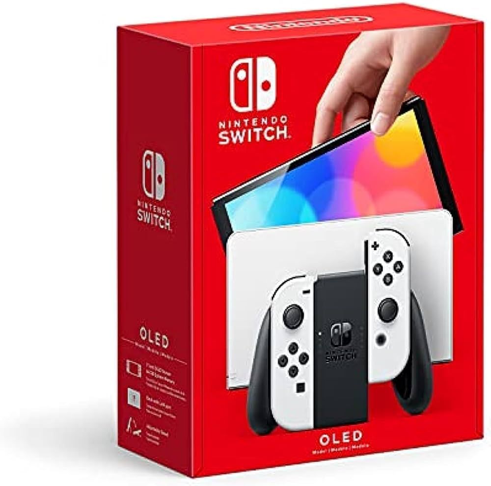 Nintendo Switch – OLED Model w/ White Joy-Con | Amazon (US)