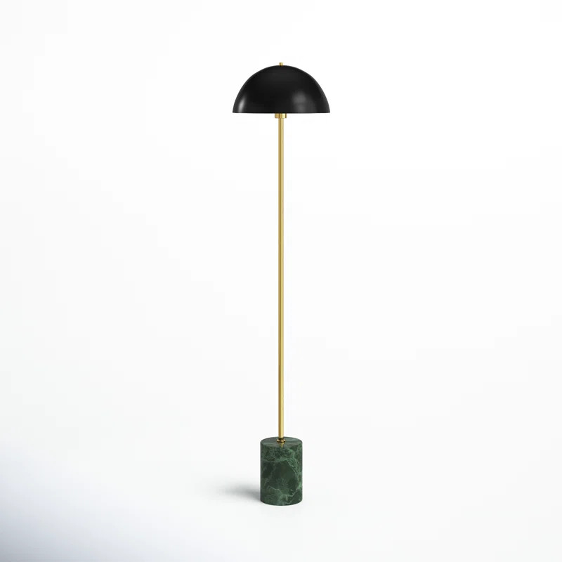 Isidore Contemporary Metal Umbrella Style 62" Traditional Floor Lamp | Wayfair North America