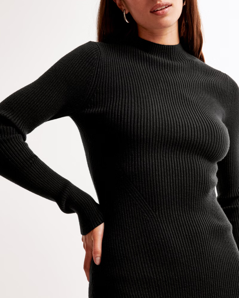 The A&F Paloma Long-Sleeve Mini Dress | Abercrombie & Fitch (US)