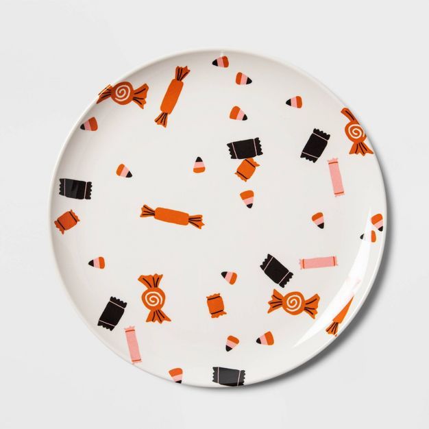 10&#34; Halloween Melamine Candy Dinner Plate - Hyde &#38; EEK! Boutique&#8482; | Target