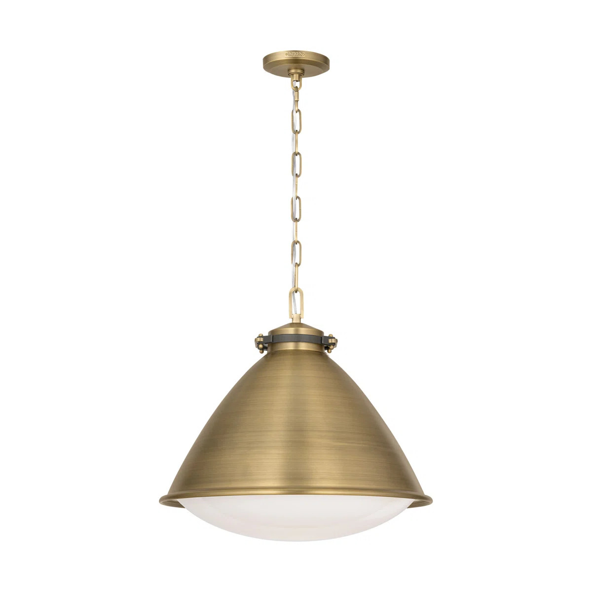 Lauren Ralph Lauren Hayward 1 Light Dining Room Pendant With Milk Shade | Wayfair North America