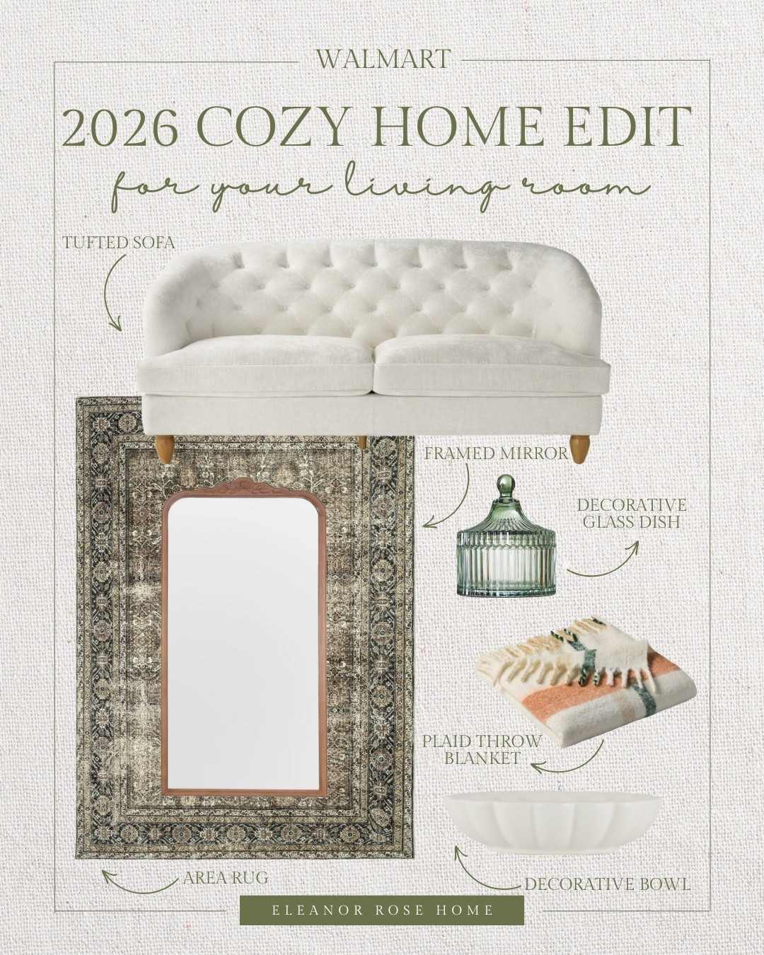 Cozy finds from Walmart for your living room.

#LTKHome