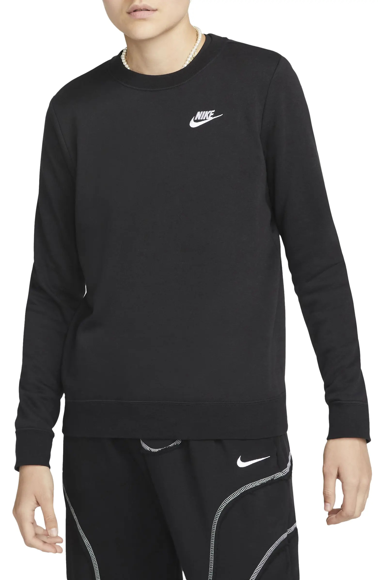 Sportswear Club Fleece Crewneck Sweatshirt | Nordstrom Rack