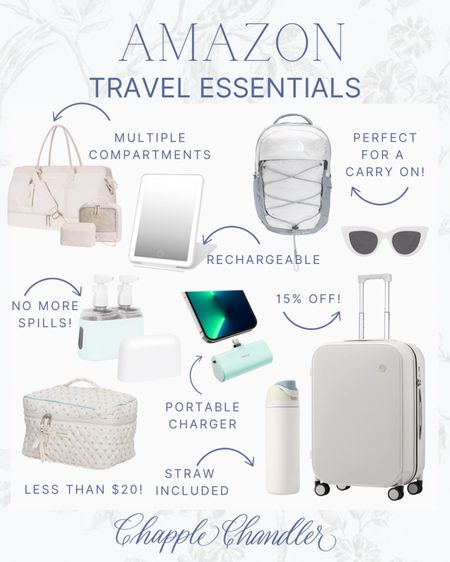 My go-to travel essentials from Amazon!



Amazon, Amazon travel, Amazon accessories, suitcase, backpacks, Amazon organization, Amazon fashion, Amazon gadgets, grandmillenial style, neutral style, airport style 

#LTKFind #LTKtravel #LTKstyletip