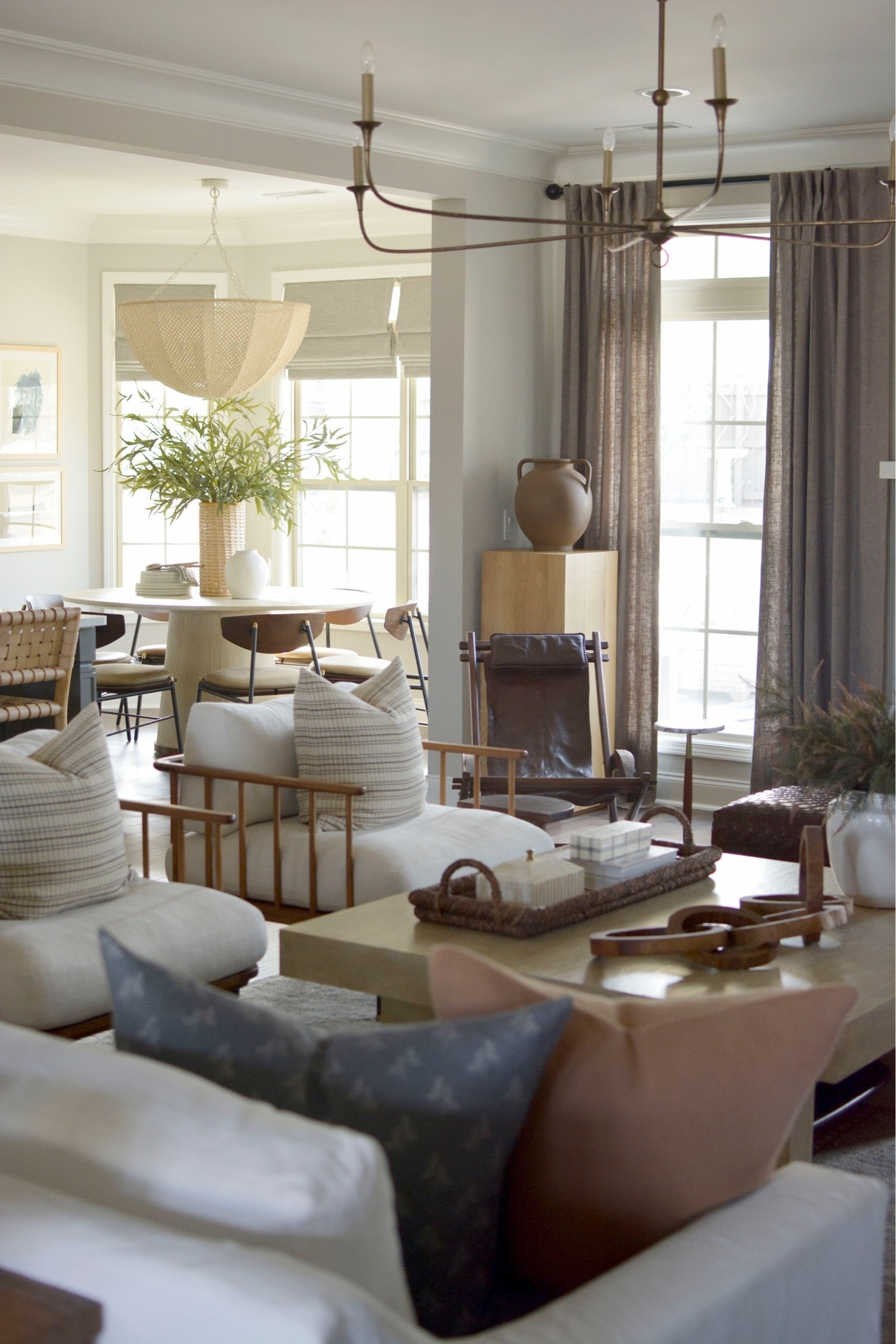 A curated home takes time- from pillow combinations, artwork, furniture layout and accessories it can feel overwhelming. I’m here to share with you that this room took YEARS of planning before I felt like it was just right and I’m so glad I didn’t rush the process. 

I love everything in this room- from the pottery barn linen curtains, York slipcover sofas and all of the McGee and Co layers added in- it feels like home.

#LTKHome #LTKstorytime #LTKSaleAlert