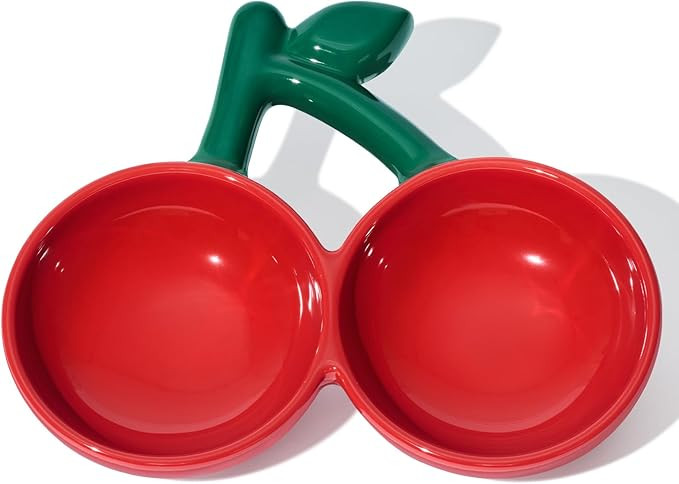 VETRESKA Ceramic Pet Bowl Tilted Design Pet Feeder for Food and Water Anti Vomit Cat Bowls for In... | Amazon (US)