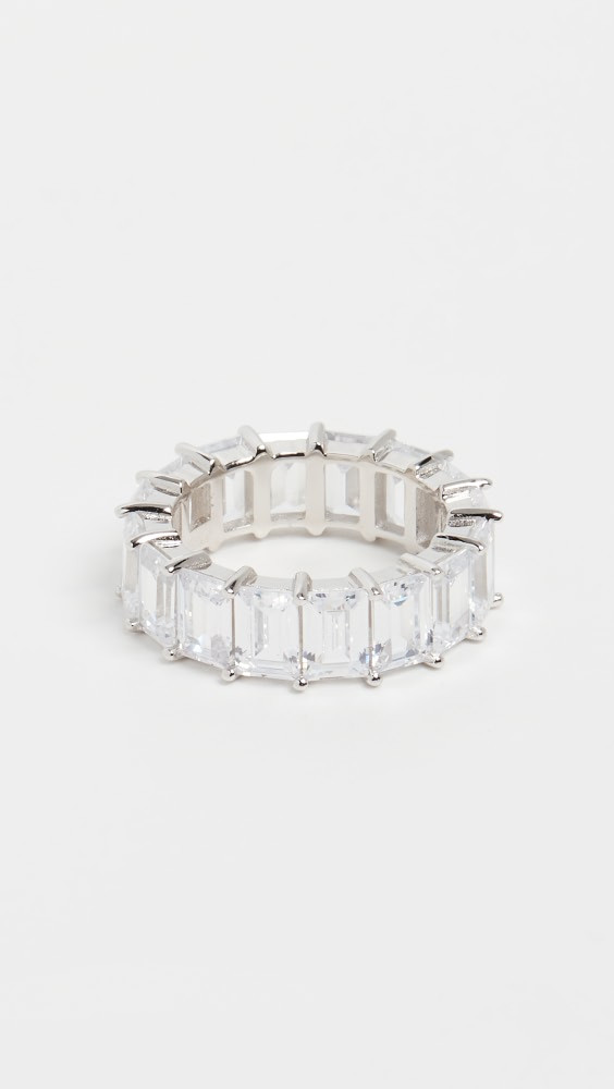 By Adina Eden Baguette Eternity Band | Shopbop | Shopbop
