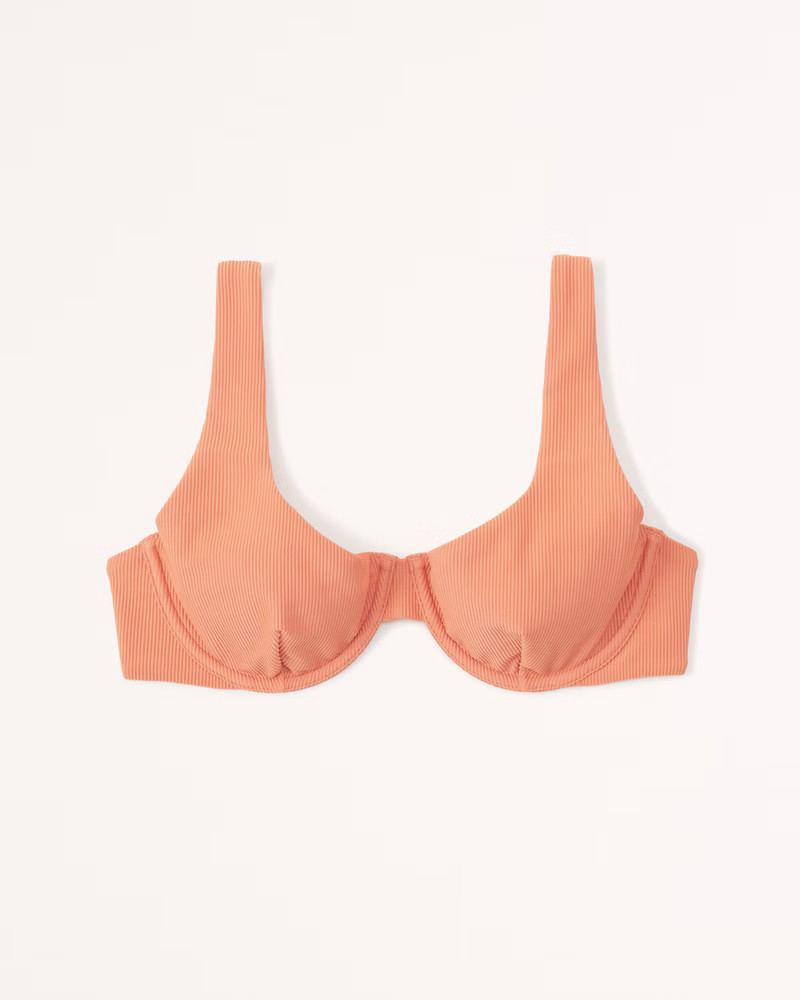 Women's Wide Strap Underwire Bikini Top | Women's Swimwear | Abercrombie.com | Abercrombie & Fitch (US)