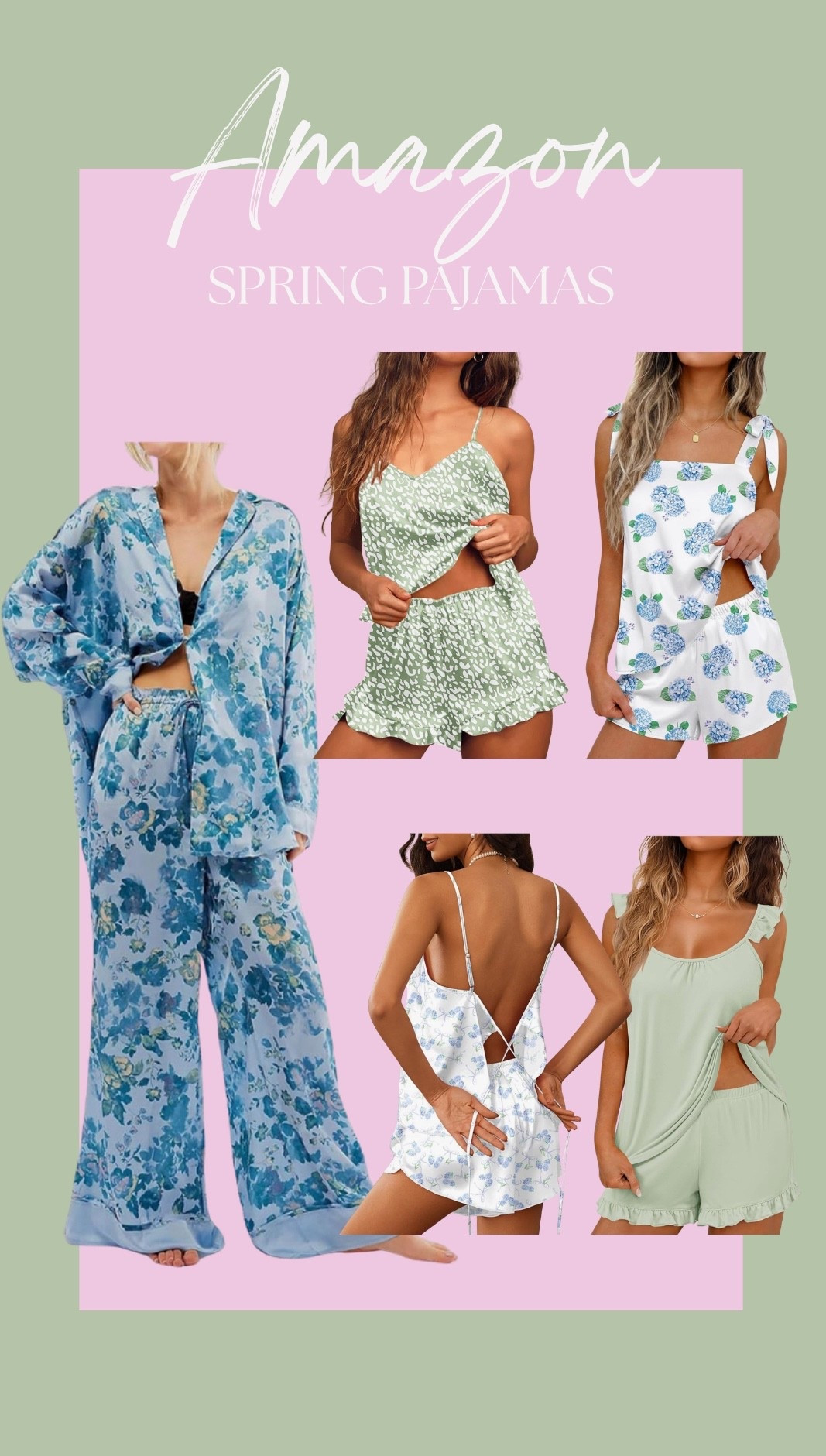 Amazon spring pajamas

#LTKSaleAlert #LTKSeasonal #LTKootd