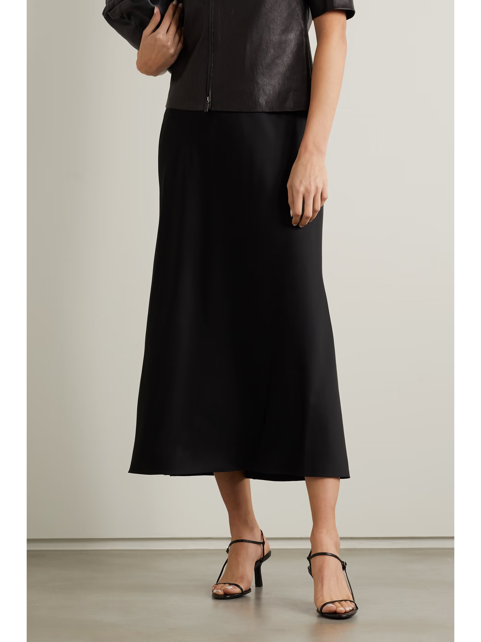 Bare leather sandals | NET-A-PORTER (US)