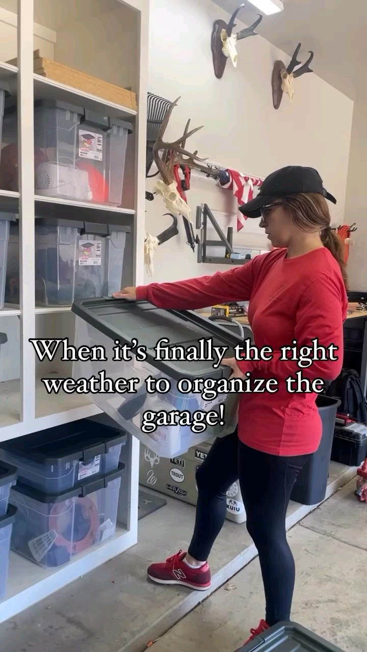 Garage Season ✨😜Cool temps and sunshine make for the perfect garage organizing weather! •Ready to love your garage? Send us a message or visit our website and let’s talk about how we can help you!📲

#LTKSeasonal #LTKHome #LTKVideo