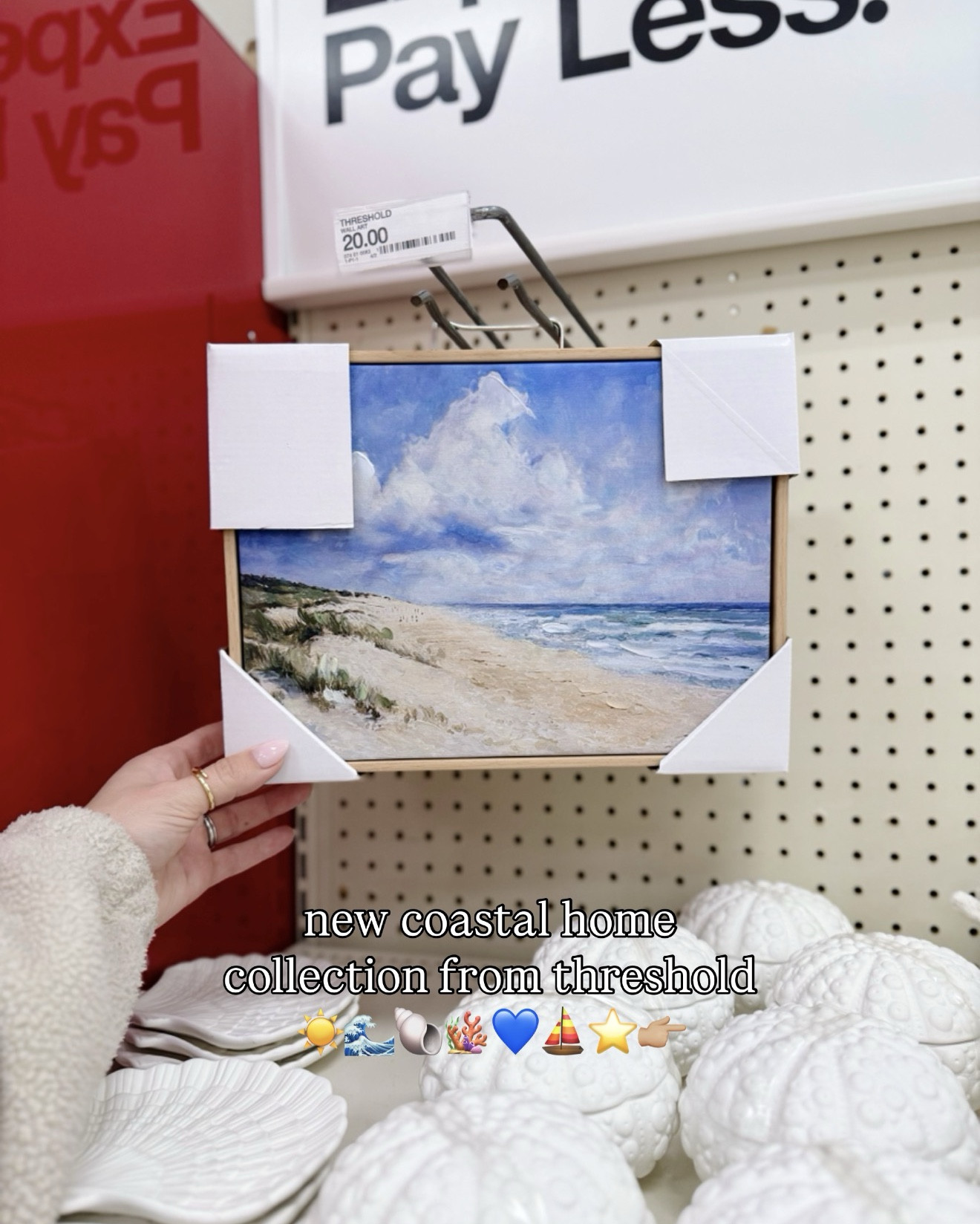 New + trendy coastal decor just hit Target! 🌊 I’m loving all the blues, golds, and crisp whites — it’s giving effortless coastal vibes. So many cute pieces to freshen up your space for the season 🤍👉🏼

#LTKSeasonal #LTKHome #LTKdayinmylife