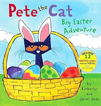 Pete the Cat: Big Easter Adventure: A Groovy Easter Story About Helping Friends for Kids (Ages 4... | Amazon (US)