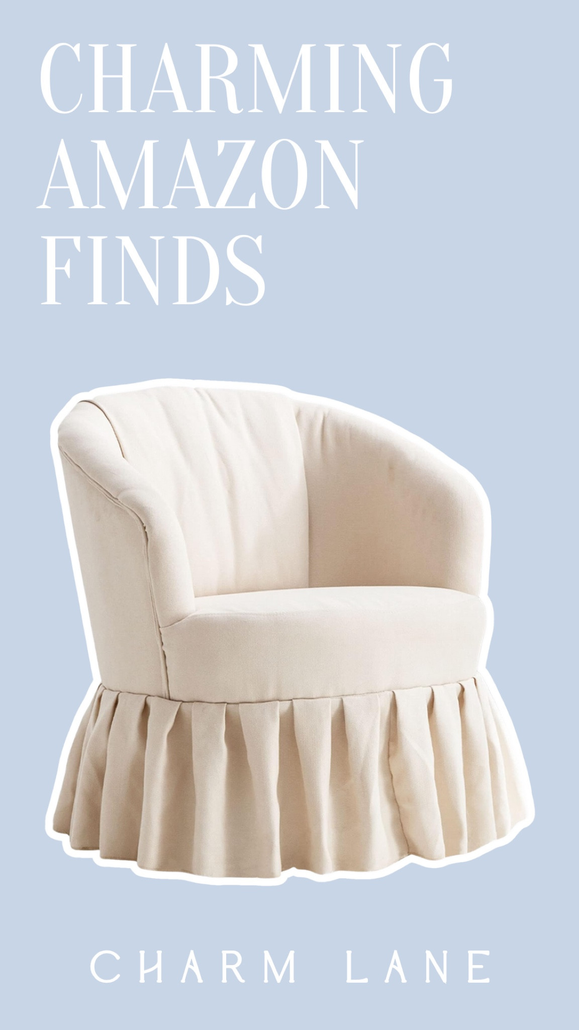 This swivel barrel chair is a perfect living room chair or office chair for a chic elevated space 🤍 would also be a great chair to use with a vanity 

amazon finds • classic style • traditional home • amazon home decor • office decor

#LTKstyletip #LTKfamily #LTKhome