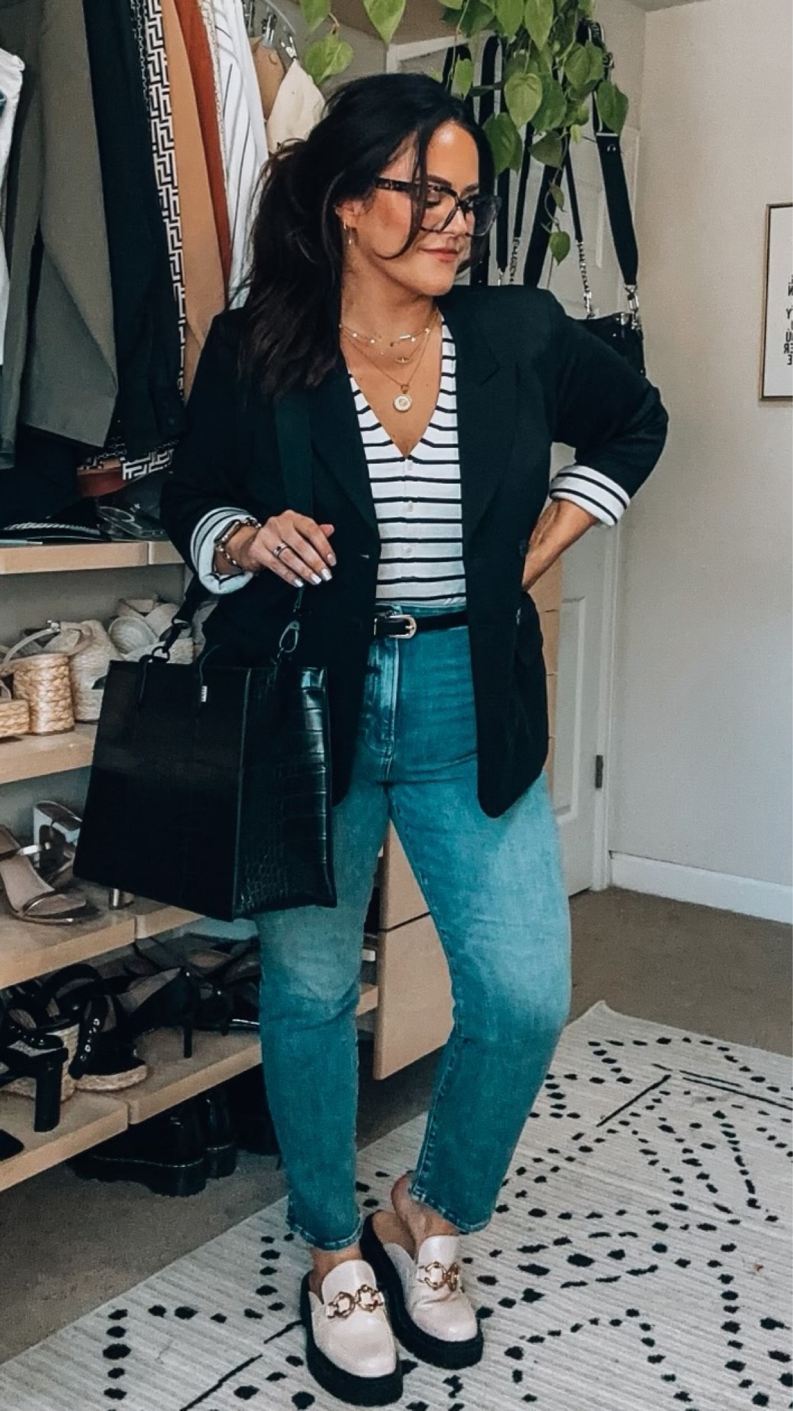 Business Casual outfit  - teacher outfit- straight leg Jeans - Blazer - Curvy - Midsize - workwear outfit - 

Stretchy FlexX jeans fit sizes 12-14-16 (I am a size 14) 
Bodysuit xl 
Stretchy blazer xl
Necklaces code: TARYNTRULY
THE BEST TOTE BAG ALSP FOR TRAVEL 

#LTKcurves #LTKFind #LTKworkwear