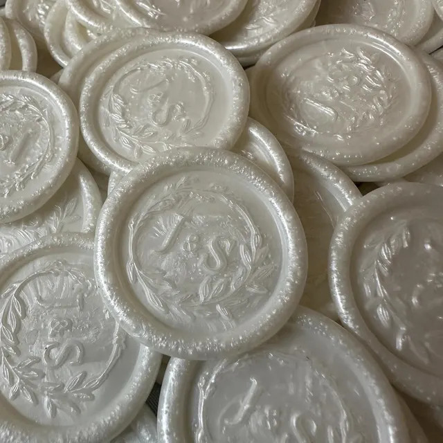 Custom Wax Seal Stickers, Wedding Wax Seal Stickers, Custom Logo Wax Seal Stickers, Handmade Wax ... | Etsy (US)