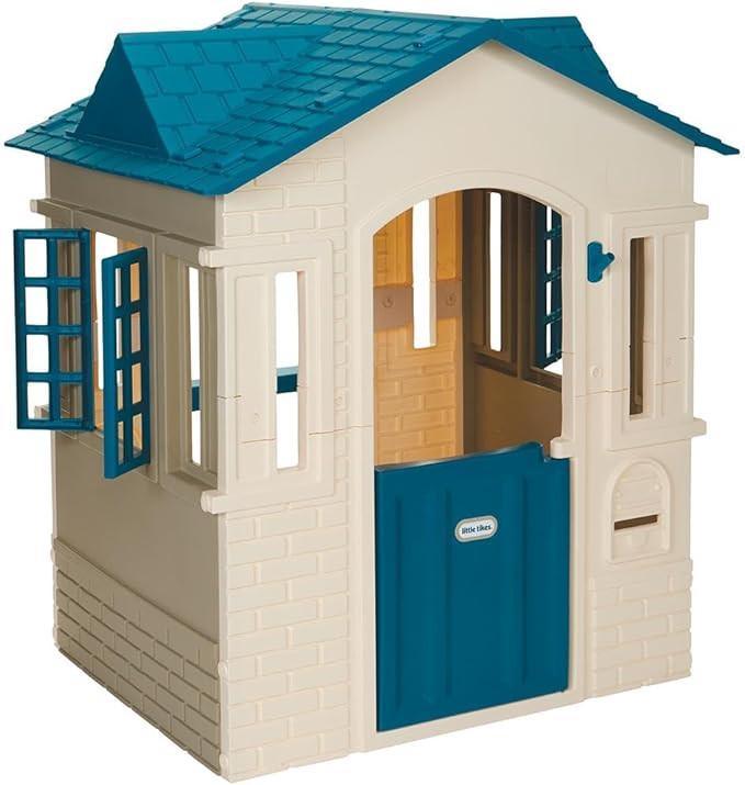 Little Tikes Cape Cottage Playhouse - Blue Large | Amazon (US)