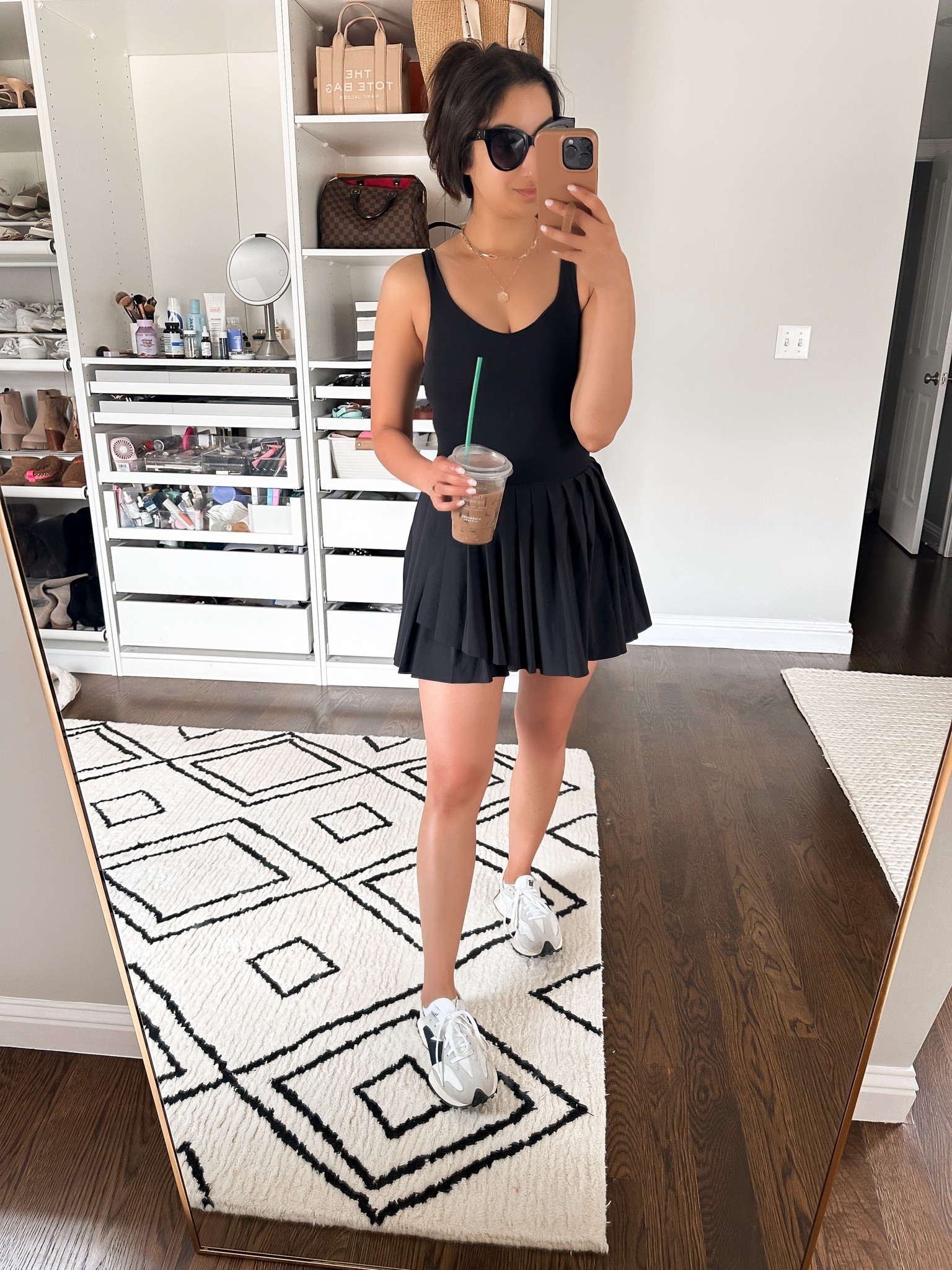 Sunday funday errands look! 🖤 this dress is so good to go to brunch, run to Costco and stop by the park or splash pad before lunch and a nap! ✨


Athleisure dress, tennis dress, pickleball outfit, errand look, Sunday outfit, brunch outfit, mom weekend look, athletic dress, pleated skirt, pleated dress 

#LTKSummerSales #LTKFitness #LTKActive
