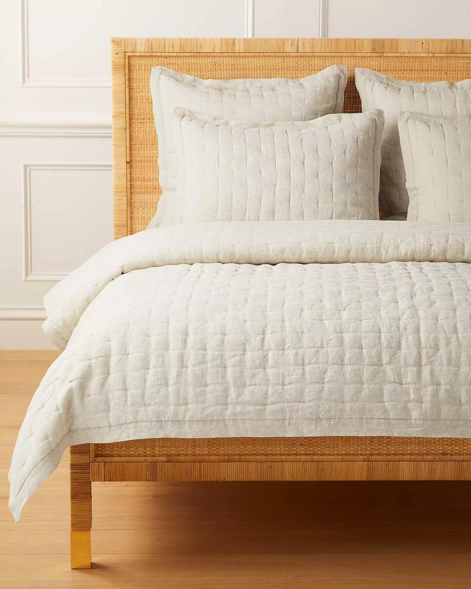 Sutter Linen Quilt | Serena and Lily