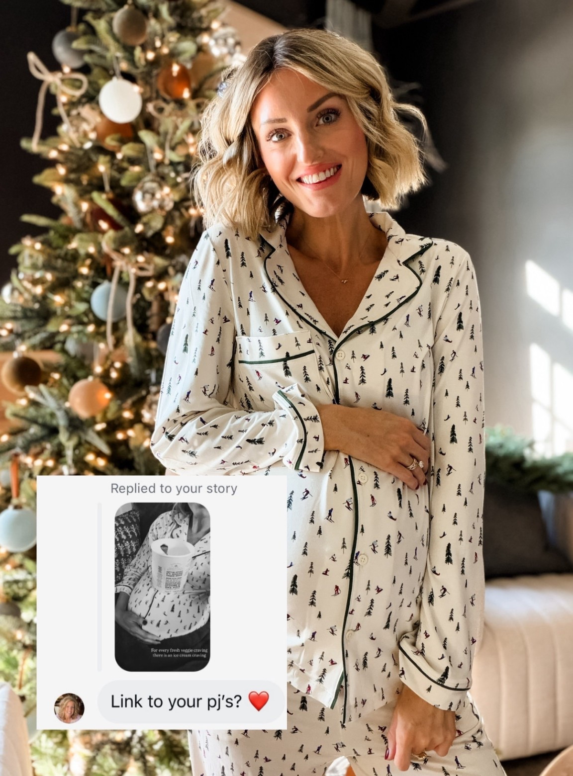These pjs are perfect for the holidays 💕 wearing M to accommodate the bump. 

Loverly Grey, Tommy John, Christmas pjs, Christmas pajamas, holiday pjs, holiday pajamas

#LTKHoliday #LTKGiftGuide #LTKFindsUnder100