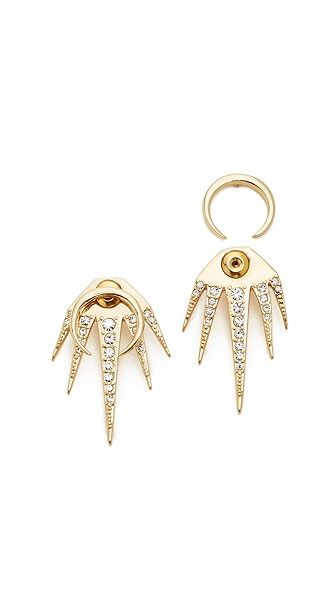 The Crescent Flare Earrings | Shopbop