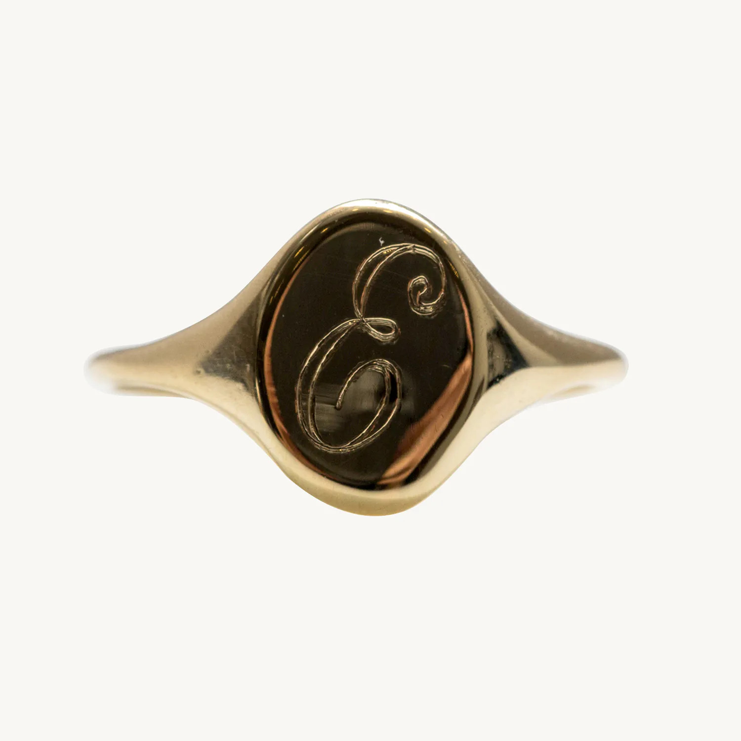 Small Heirloom Signet Ring | Catbird