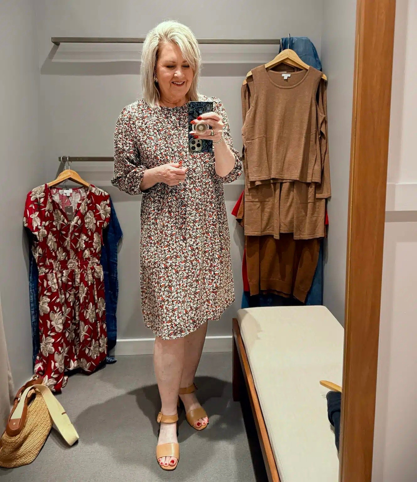 J Jill has some great finds for Fall! This dress is a good one for everyday, church or family photos. I am wearing a size medium!

#LTKootd #LTKSeasonal #LTKOver40