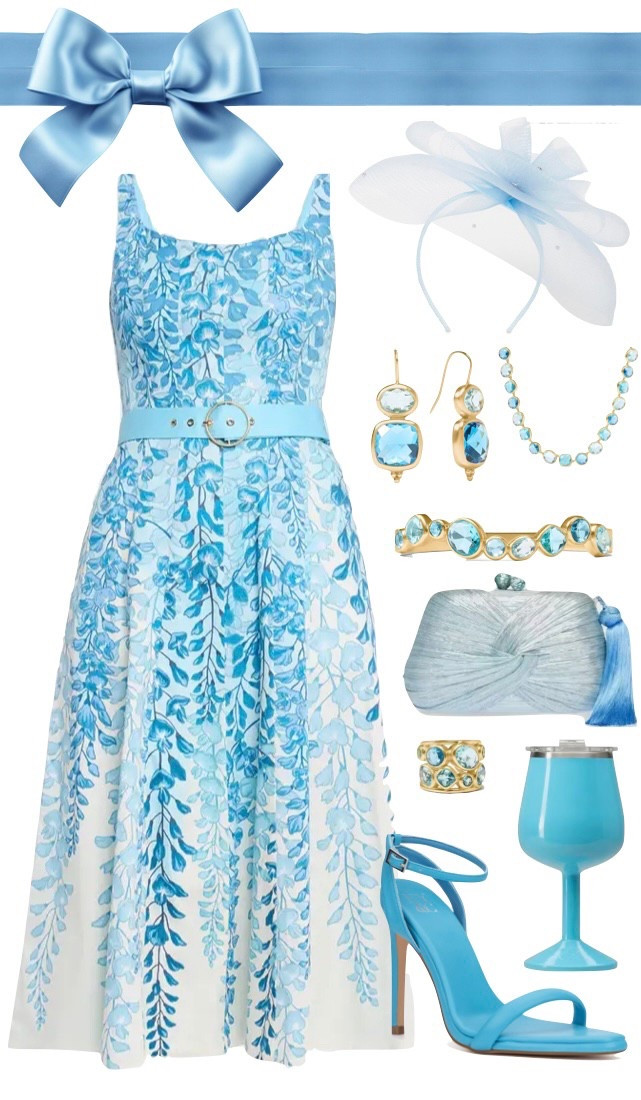 Fashion at the races!!!! What to wear to the horse races // Kentucky derby dress // derby hat // fascinator // 

#LTKItBag #LTKParties #LTKStyleTip