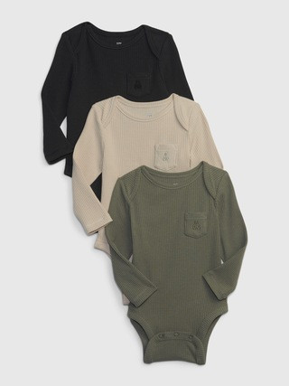 Baby First Favorites TinyRib Bodysuit (3-Pack) | Gap (CA)