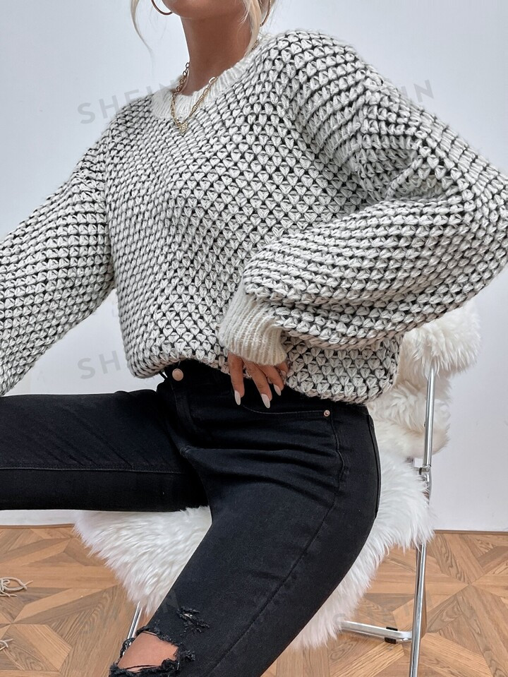 15-31%SHEIN Frenchy Solid Drop Shoulder Sweater400+ sold recentlyGBP£9.65 | SHEIN