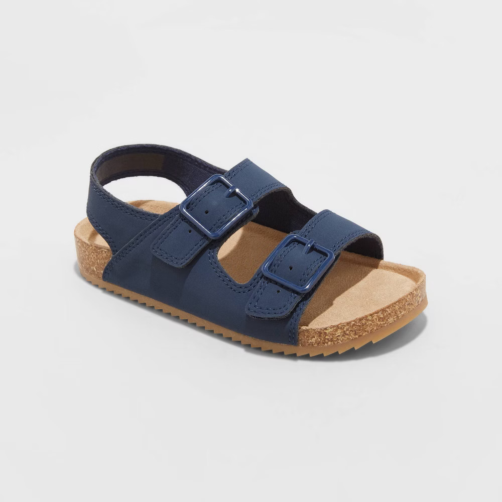 Toddler Boys' Ethan Sandals - Cat & Jack Navy 8, Blue | Target