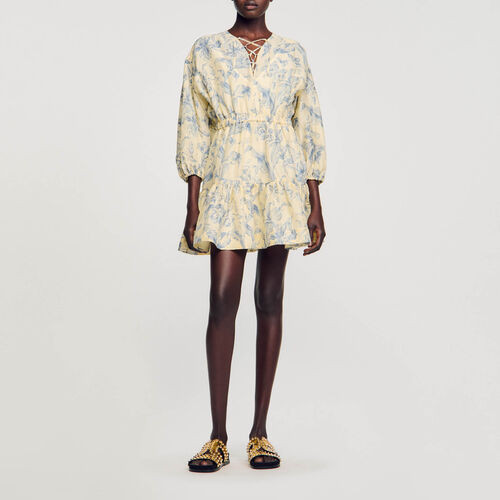 Floral print dress | Sandro US | Sandro-Paris US