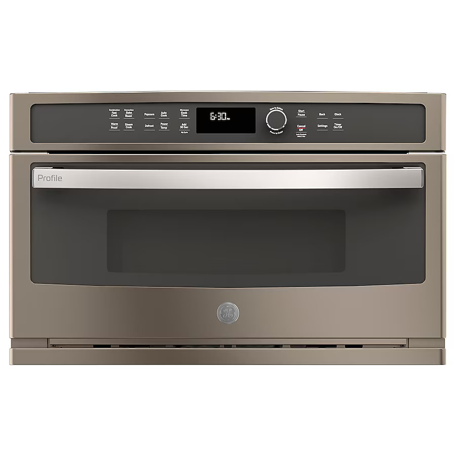 GE Profile 1.7-cu ft Built-In Microwave with Sensor Cooking Controls and Speed Cook (Slate) Lowes... | Lowe's