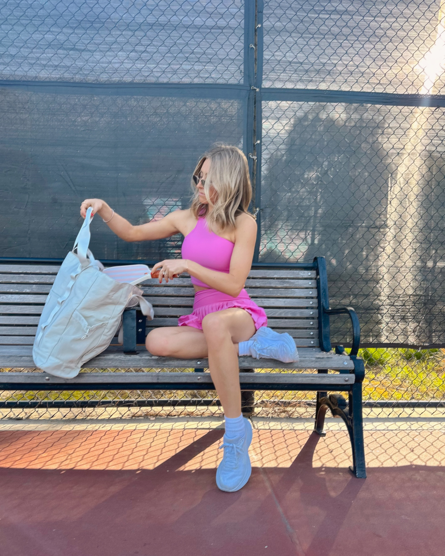 Abercrombie pink set 🎀 small top / XS skirt. Size up if you’re in between! 

#LTKfindsunder50 #LTKfitness #LTKtravel