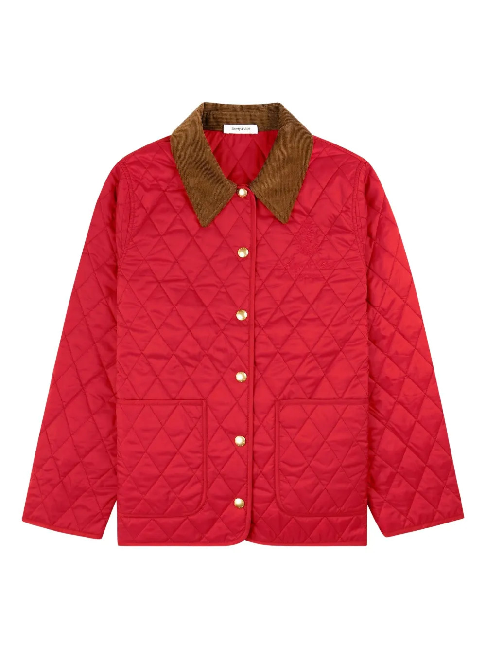 Sporty & Rich Vendome Jacket  | Red | FARFETCH | Farfetch Global