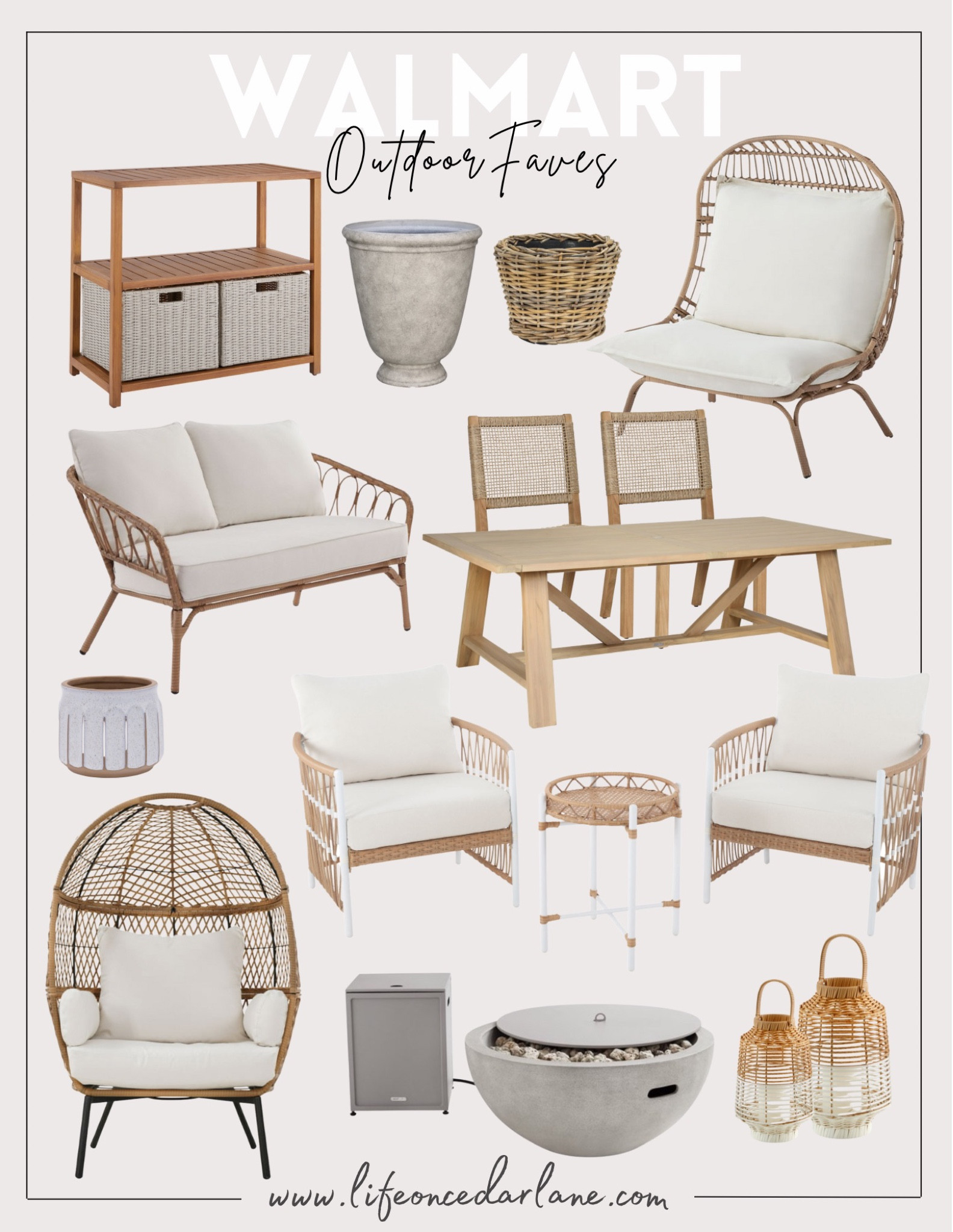 Walmart - Outdoor Faves! Refresh your outdoor space for spring with these pretty & affordable finds! 

#patio #outdoor #furniture #walmarthome #frontporch 



#LTKunder100 #LTKSeasonal #LTKhome