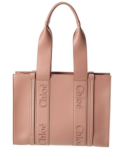 Woody Medium Leather Tote | Rue La La