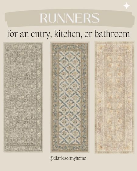 Beautiful Washable Rugs for an entryway, bathroom, or kitchen ✨ 

#ruggable #washablerugs #runnerrugs #arearugs #durable #entryway #foyer #home #homeinspo #decor #organicmodern #modernclassic #neutral #floral #blockprint #kitchenrunner #entrywayrug #entry #foyer #bathroomrug #bathroomdecor #primarybedroom #stainresistant

#LTKstyletip #LTKhome #LTKSeasonal