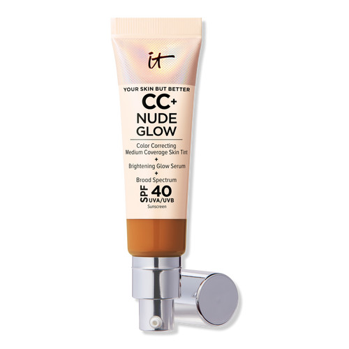CC+ Nude Glow Lightweight Foundation + Glow Serum with SPF 40 | Ulta