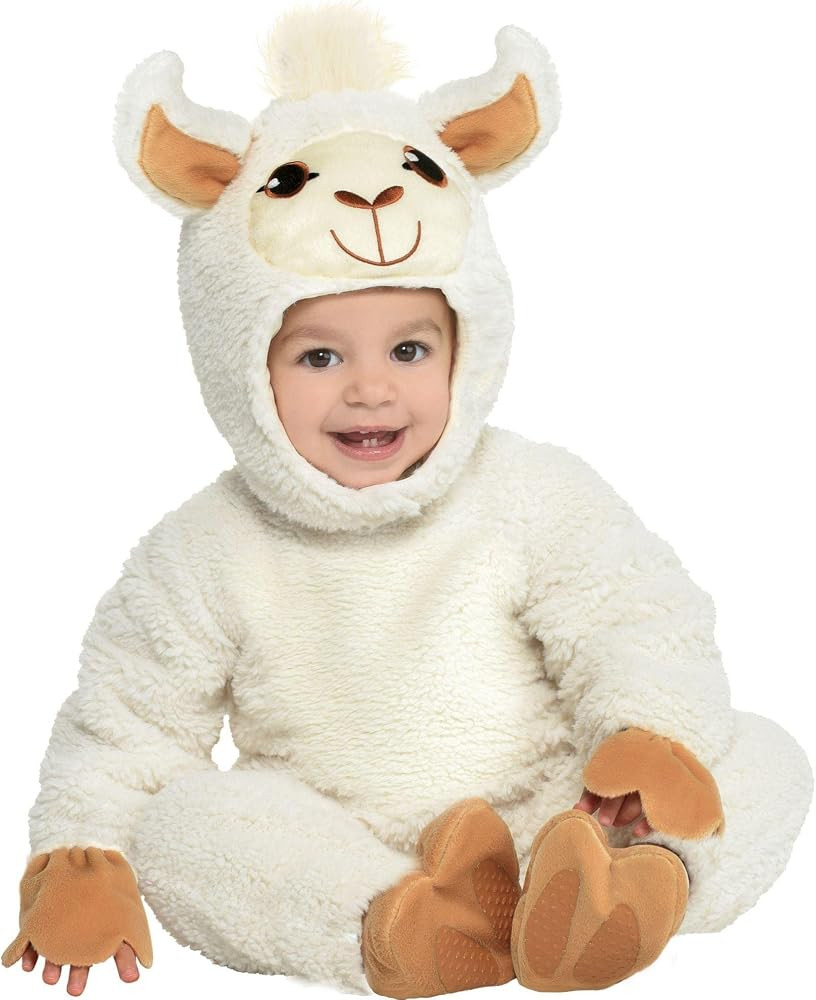 amscan Lovable Llama, White, 6-12 Months | Amazon (US)