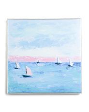 30x30 Sail Seascape Wall Art | Marshalls