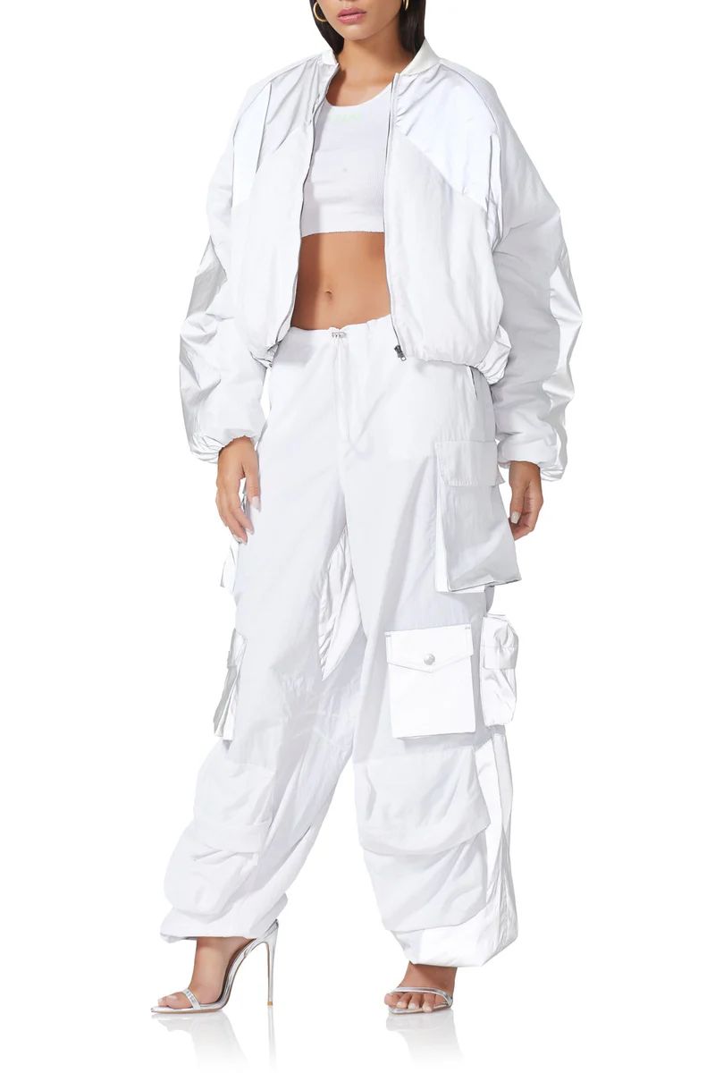 Etienne Pant - White Grey | ShopAFRM
