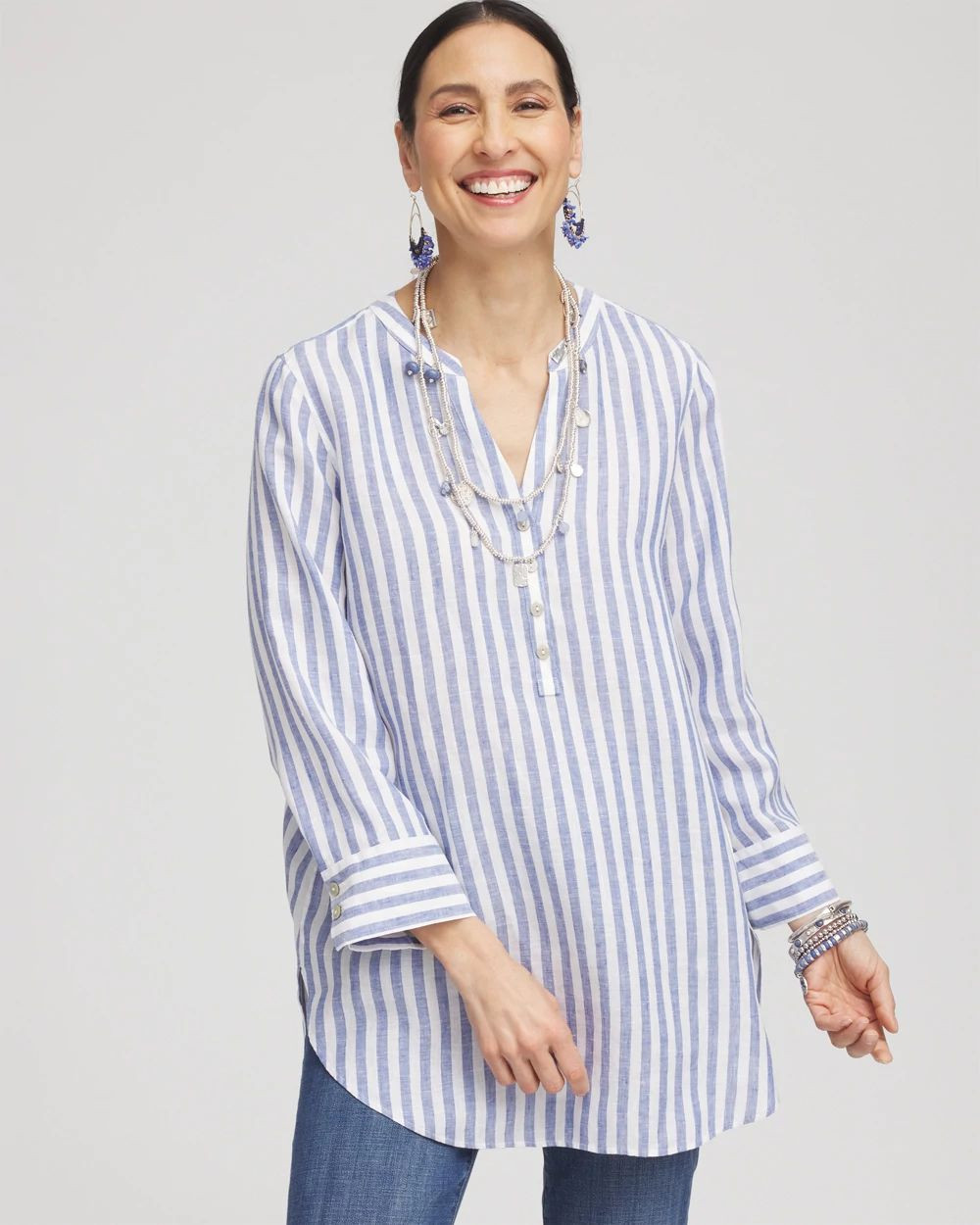 No Iron™ Linen Tunic | Chico's